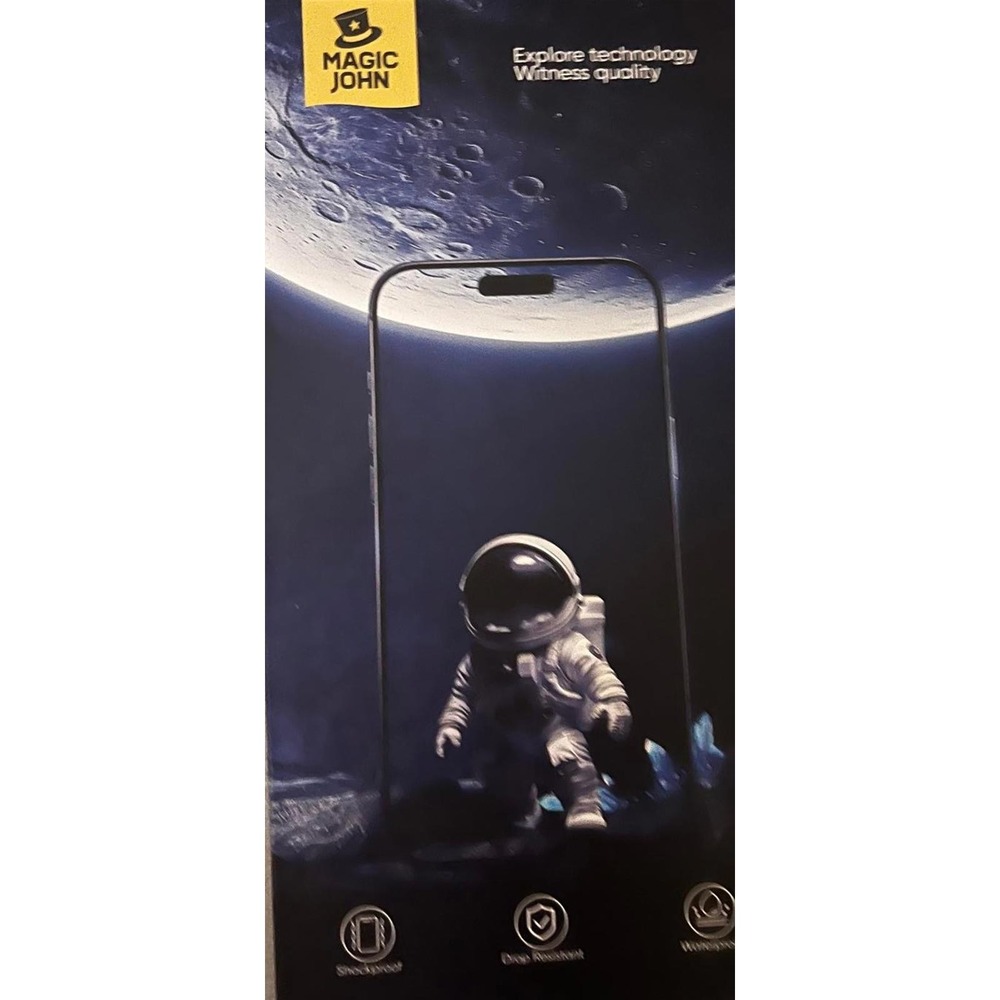 Magic John iPhone 17‎ Pro Max Screen Protector | HD Clear | Bubble-Free New